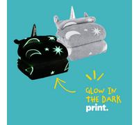 Wicked Gizmos Moonglow In The Dark Kids Hooded Blanket