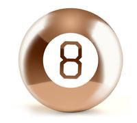 Wicked Gizmos Retro Magic 8 Ball