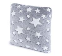 Wicked Gizmos Unicorn Glow in the Dark Cushion - Pink in Grey Wicked Gizmos Grey