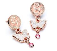Wicked Glinda Drop Butterfly Earrings WKSD0002 - Refined - Zinc Alloy / Copper / Aluminium