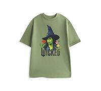 Wicked Glinda & Elphaba Graphic Tee | Women's Short Sleeve T-Shirt | Movie Merchandise Apparel | Classic Crew Neck Top | Casual Wear for Film Fans