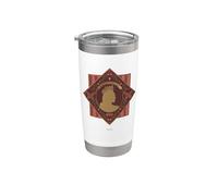 Wicked Glinda Enchanted Floral Silhouette Stainless Steel Insulated Tumbler