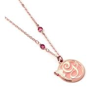 WICKED Glinda Logo Necklace Rose Gold