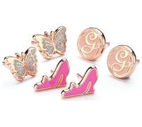 WICKED Glinda Set of 3 Stud Earrings - Butterfly, Glinda's Shoes & Glinda 'G'