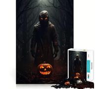 Wicked Grin 1000 Piece Jigsaw Puzzles Mind Challenge Toy High Precision Die Cut Amusing Challenge for Waiting Time (38x52cm)