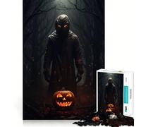Wicked Grin Jigsaw Puzzles 1000 Pieces Focus Boost Fun Laser Cut for Flawless Fit Bonding Activity for Loved Ones (38x26cm)