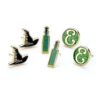 Wicked Hat, Potion and E logo Stud Earring Set WKSE0002