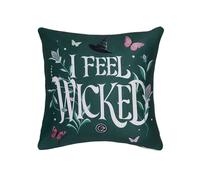 Wicked I Feel Filled Cushion in Green Wicked Green