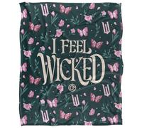 Wicked I Feel Wicked Enchanted Butterflies Silky Touch Super Soft Throw Blanket 152 X 127 Cm