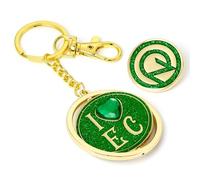 Wicked I love Emerald City Keyring & Oz Logo Pin badge Gift Set - Alloy / Zinc / Copper / Aluminium