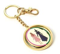 Wicked I Love Emerald City Spinning Keyring - Featuring Elphaba & Glinda