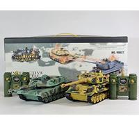 Wicked Imports Leopard Tiger Tanks Battle Set 1/28 Scale Infrared Fighting Radio Control RC Model Tanks 14+