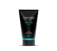Wicked Jelle Water Based Anal Lubricant - Chill - 4 oz.