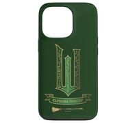 Wicked Movie Logo Elphaba Green And Gold Broom Case for iPhone 13 Pro