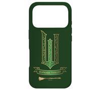 Wicked Movie Logo Elphaba Green And Gold Broom Case for iPhone 17 Pro