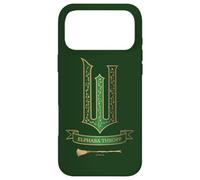 Wicked Movie Logo Elphaba Green And Gold Broom Case for iPhone 17 Pro Max