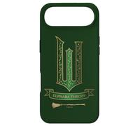Wicked Movie Logo Elphaba Green And Gold Broom Case for iPhone Air