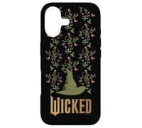 Wicked Movie Logo Elphaba Hat Floral Case for iPhone 17