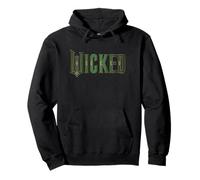 Wicked Movie Logo Emerald Green Pullover Hoodie