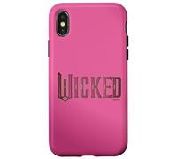 Wicked Movie Logo Glinda Pink And Gold Case for iPhone X/XS