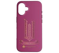Wicked Movie Logo Glinda Pink And Gold Wand Case for iPhone 16