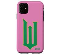 Wicked Movie W Logo Green Goes Good With Pink Case for iPhone 11