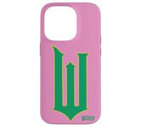 Wicked Movie W Logo Green Goes Good With Pink Case for iPhone 14 Pro