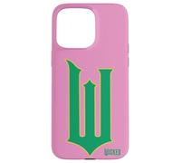 Wicked Movie W Logo Green Goes Good With Pink Case for iPhone 15 Pro Max