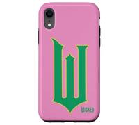 Wicked Movie W Logo Green Goes Good With Pink Case for iPhone XR