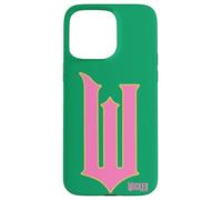 Wicked Movie W Logo Pink Goes Good With Green Case for iPhone 15 Pro Max