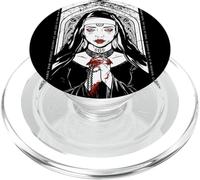Wicked Occult Satanic Nun Gothic Tattoo Lilith Witch Pagan PopSockets PopGrip for MagSafe