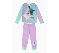 WICKED Official Girls Pyjamas, 2 Piece Set, Lilac/Green, Age 7-8 Years