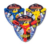 Wicked Outdoor Booma | Classic Sports Boomerang from Vision | Advanced Tri-Blade Design for Stable, Accurate Return Flight | 15-20 Metre Flight Range (Random (Blue/Red/Yellow))