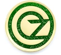 Wicked Oz Logo Pin Badge WKPB0001 - Elegant Styling | Acotis - Zinc Alloy / Copper / Aluminium