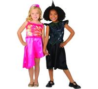 Wicked Ozdust Dress Up Trunk by Jakks Pacific, Movie-Inspired Chest with Glinda & Elphaba Costume Set for 4-6 year olds, Officially Licensed with this Detailed & Fun Dress Storage