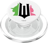 Wicked Pink & Green Front & Back PopSockets PopGrip for MagSafe