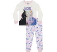 Wicked Pyjamas, Elphaba And Glinda Girls Pyjamas, Cotton Girls' Pyjama Sets, Multicolour 9-10 Years
