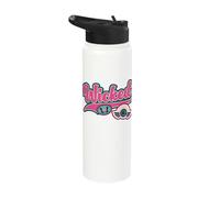 Wicked Retro Varsity Logo Stainless Steel Insulated Water Bottle