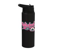 Wicked Retro Varsity Logo Stainless Steel Insulated Water Bottle