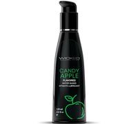 Wicked Sensual Care 4 oz Aqua Candy Apple Lotions and Lubricants