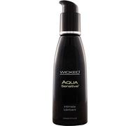 Wicked Sensual Care 4 oz Aqua Sensitive Lotions and Lubricants