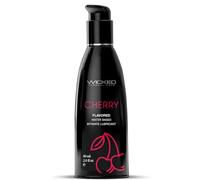 Wicked Sensual Care Aqua Cherry Flavored Lubricant 60 ml Transparent