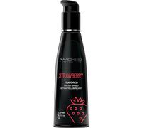 Wicked Sensual Care Aqua Strawberry Flavored Lubricant 120 ml Transparent