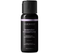 Wicked Sensual Care Lavender & Rosemary Sensual Massage Oil 120 ml