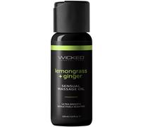 Wicked Sensual Care Lemongrass & Ginger Sensual Massage Oil 120ml