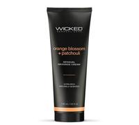 Wicked Sensual Massage Cream - Orange Blossom and Patchouli - 4 oz.