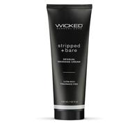 Wicked Sensual Massage Cream - Stripped and Bare - 4 oz.