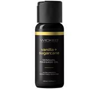 Wicked Sensual Care Vanilla & Sugarcane Sensual Massage Oil 120 ml