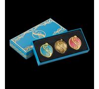 Wicked Shiz Pin Collector Set. The Noble Collection, one size, Metall
