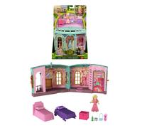 Mattel Universal Pictures’ Wicked So Popular Dorm Small Doll Playset with 3 Play Spaces & 9 Accessories, Inspired by the Movie, JHC00
